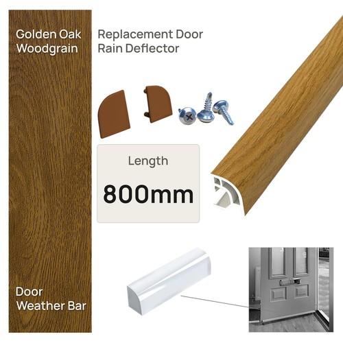 Golden oak door weather - golden,