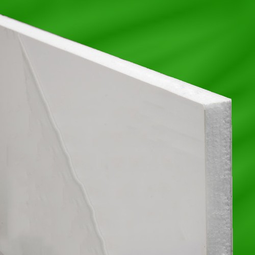 White pvc upvc - pvc, flat