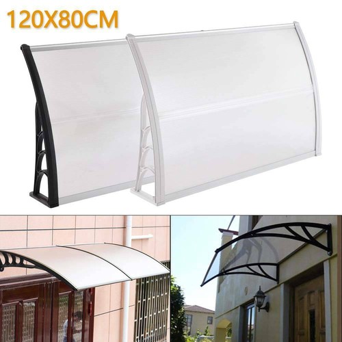 White black door canopy - white/black, awning