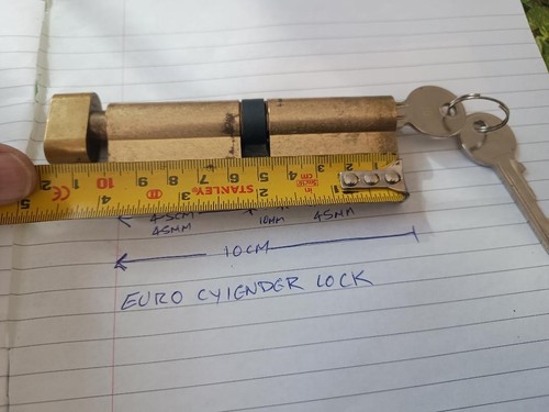 Euro cylinder barrel - cylinder, lock