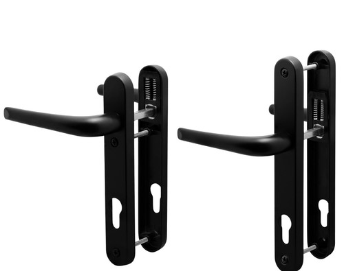 Upvc door handle 92pz sprung - upvc,