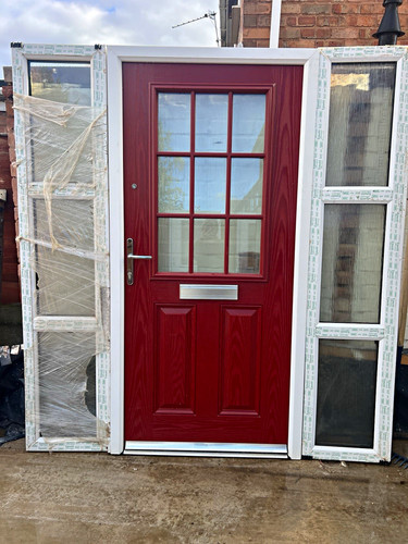 New composite front door - composite, 2