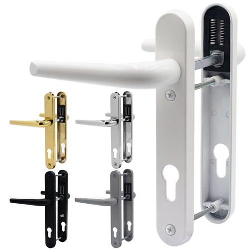 Upvc door handle 92pz sprung - door,