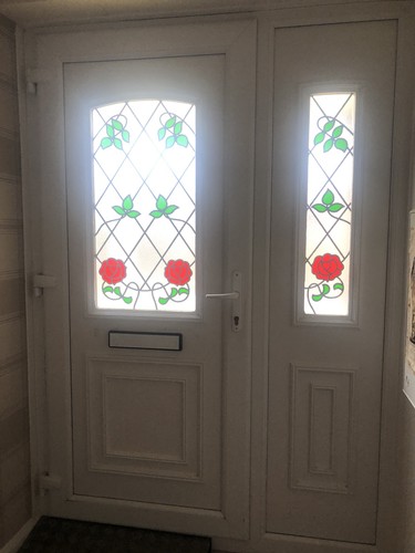 Pvc front entrance - pvc, door