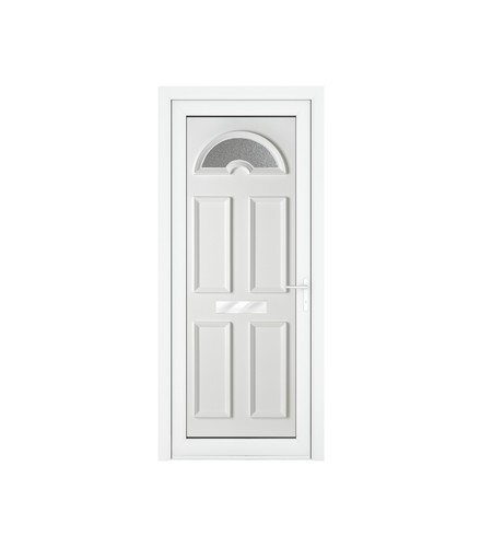 Pvc front doors sandringham - pvc,